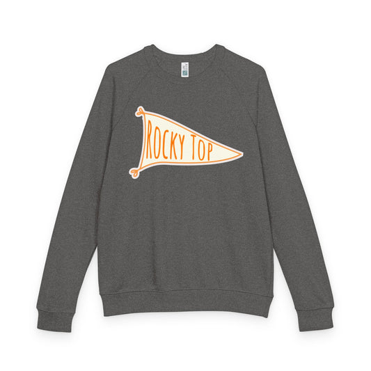Tennessee Vols Rocky Top Flag Raglan Sweatshirt Printify