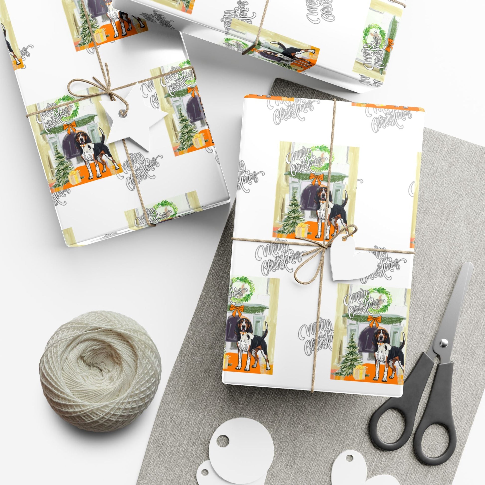 Holiday Tennessee VOLS Gift Wrap Paper Printify