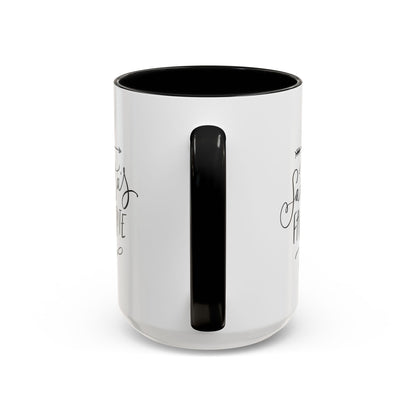 Santa's Favorite Accent Coffee Mug Printify