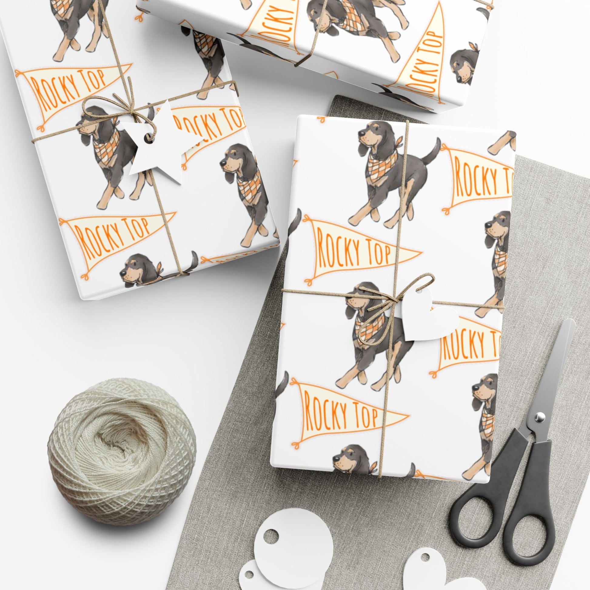 Smokey Tennessee VOLS Gift Wrap Paper Printify