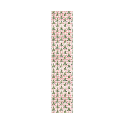 Vintage Red Toile Christmas Wrapping Paper Printify