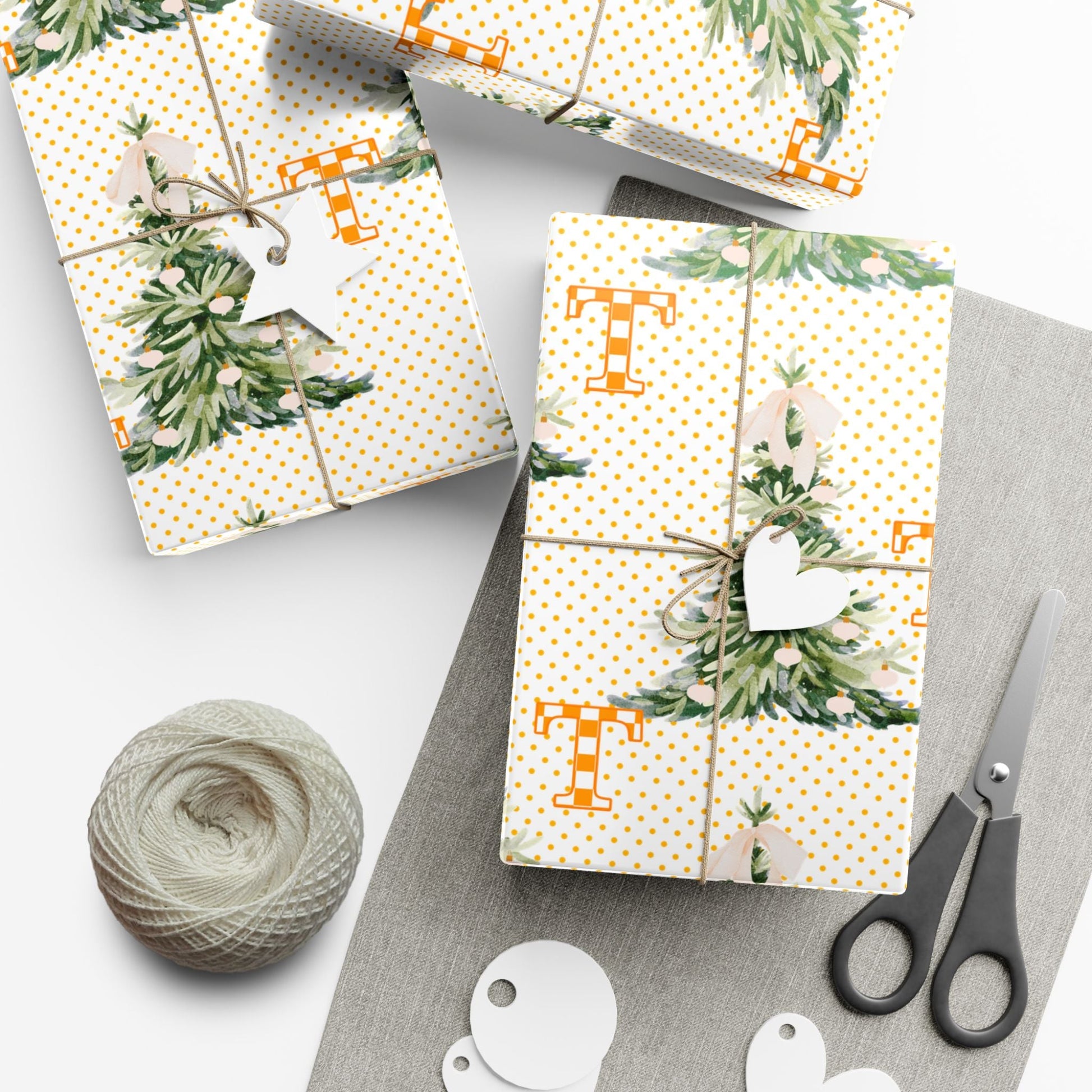 Whimsical Tennessee Volunteers Wrapping paper Printify