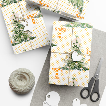 Whimsical Tennessee Volunteers Wrapping paper Printify