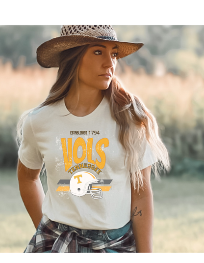 Retro Distressed Tn Vols Unisex T Shirt - Greta Bean & Co.