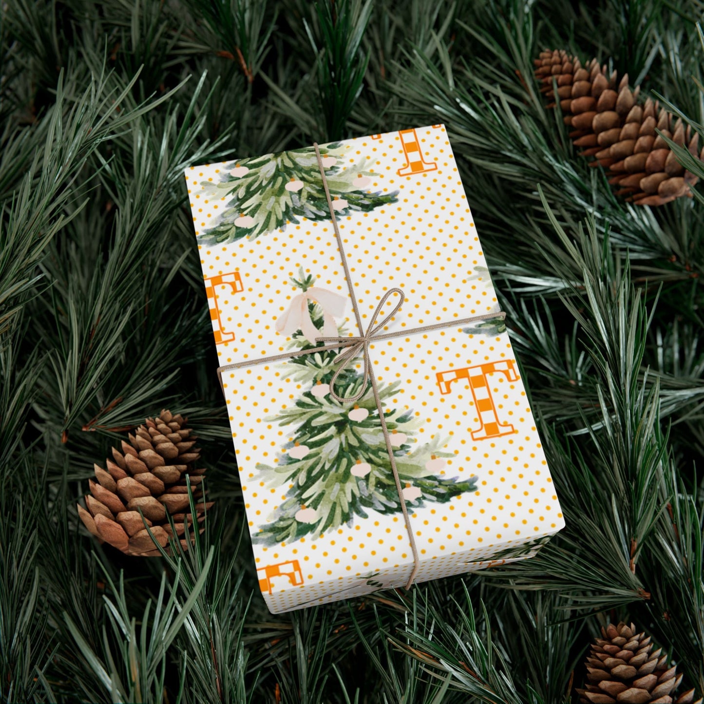 Whimsical Tennessee Volunteers Wrapping paper Printify