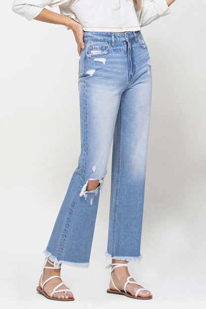 90's Vintage Ankle Flare Jeans ***