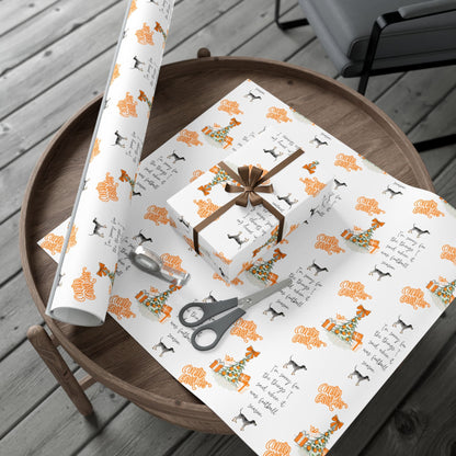 Tennessee VOLS I'm sorry Christmas Gift Wrap Paper Printify