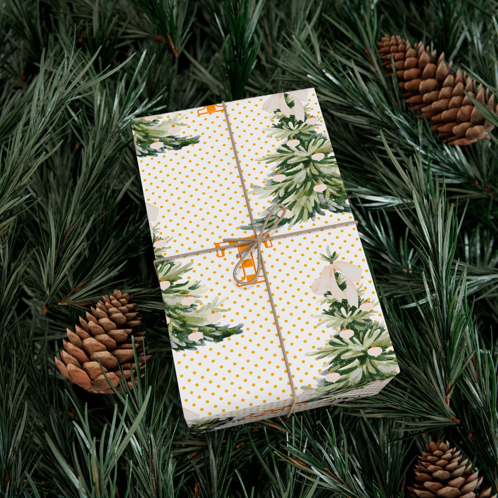 Whimsical Tennessee Volunteers Wrapping paper Printify