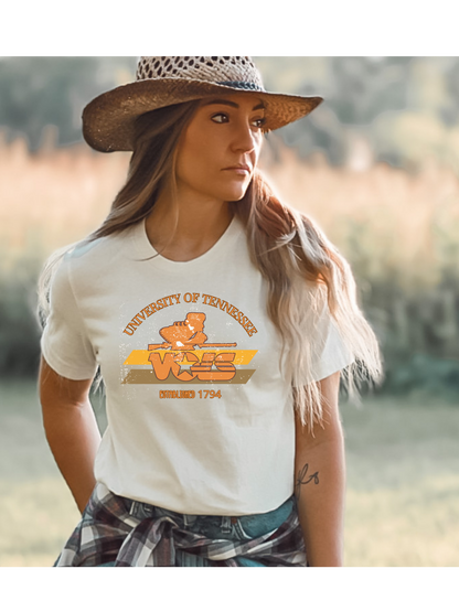 TN Vols Retro Rifleman T Shirt - Greta Bean & Co.