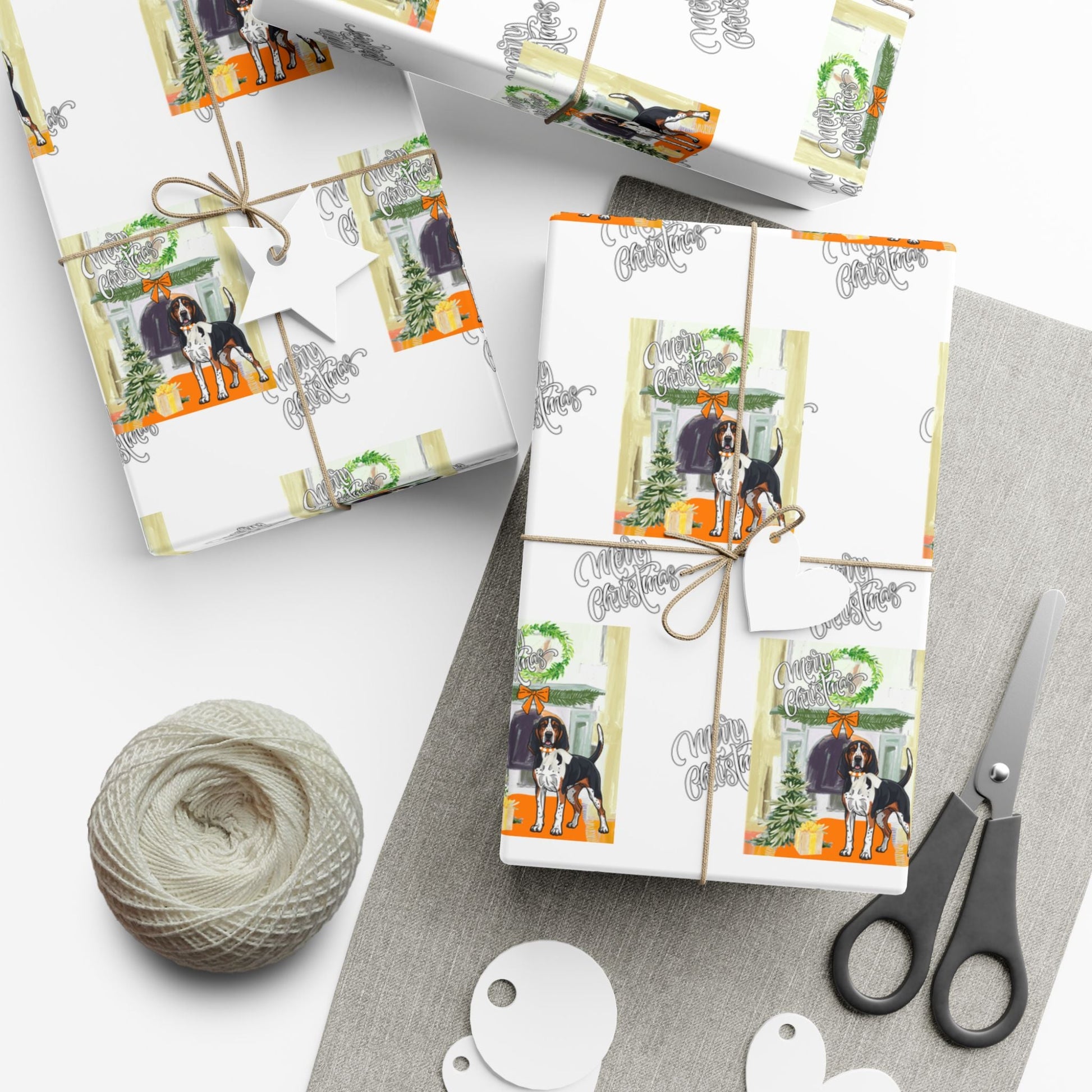 Holiday Tennessee VOLS Gift Wrap Paper Printify