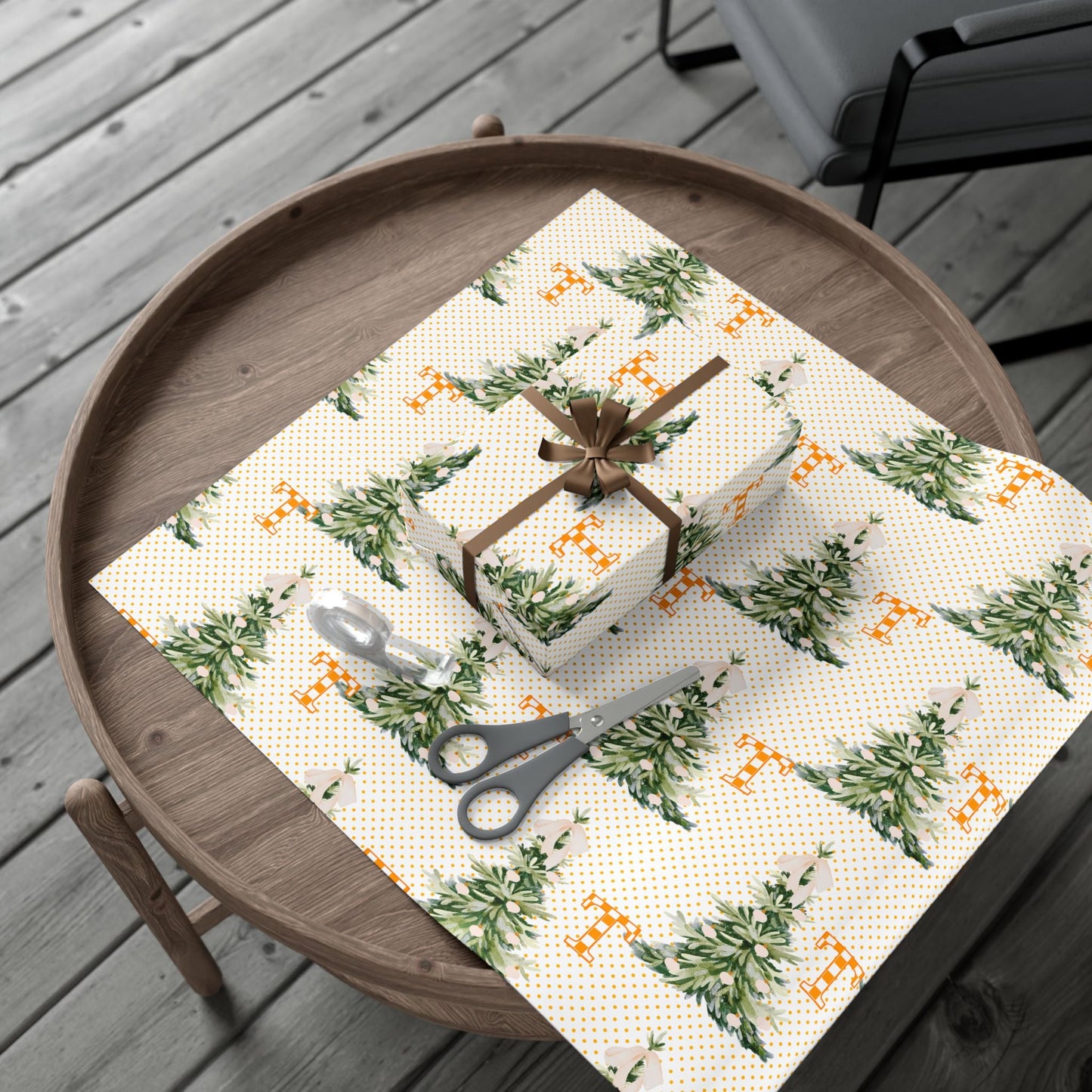 Whimsical Tennessee Volunteers Wrapping paper Printify