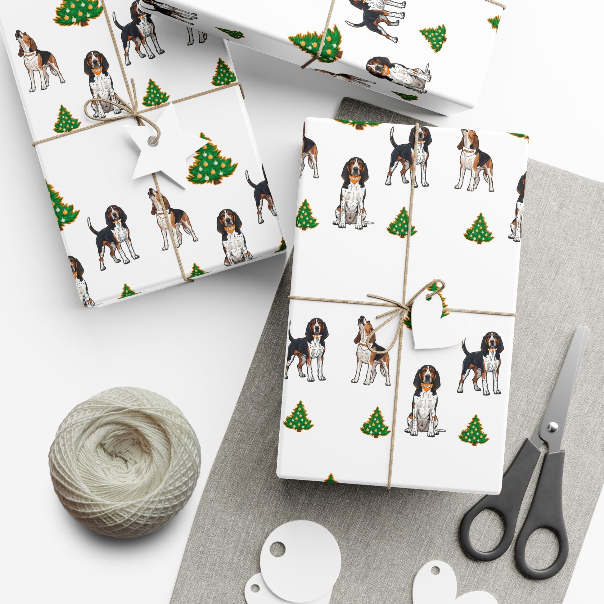 Tennessee VOLS featuring Smokey Christmas Wrapping Paper Printify
