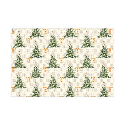 Whimsical Tennessee Volunteers Wrapping paper Printify