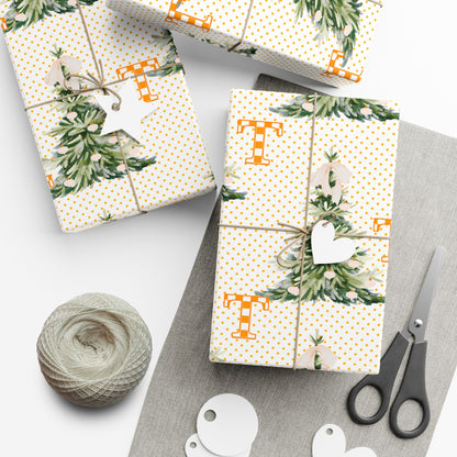 Whimsical Tennessee Volunteers Wrapping paper Printify