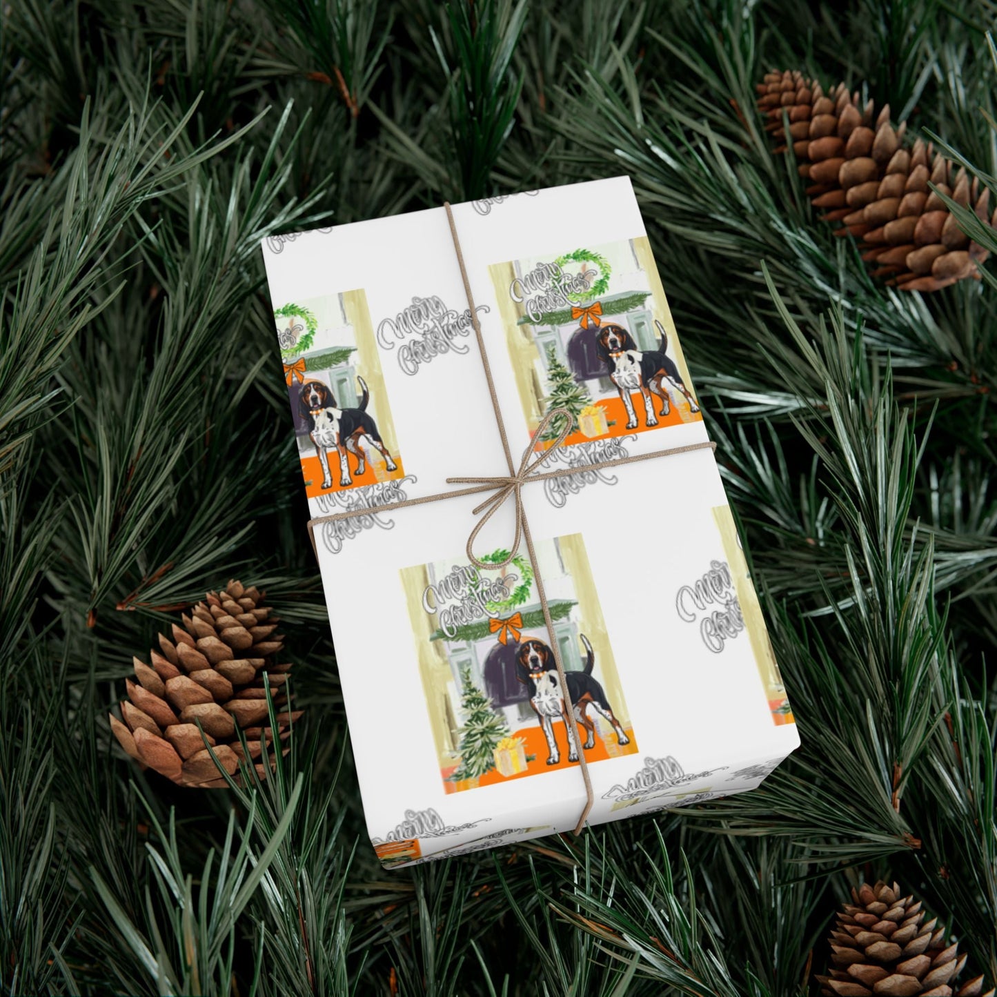 Holiday Tennessee VOLS Gift Wrap Paper Printify