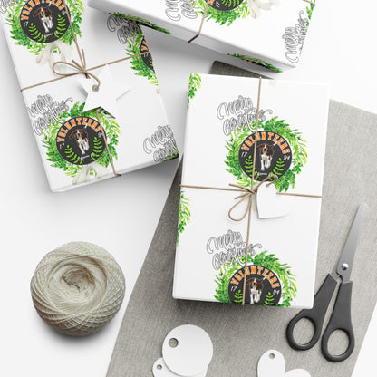 Christmas Wreath Tennessee VOLS Wrapping Paper Printify