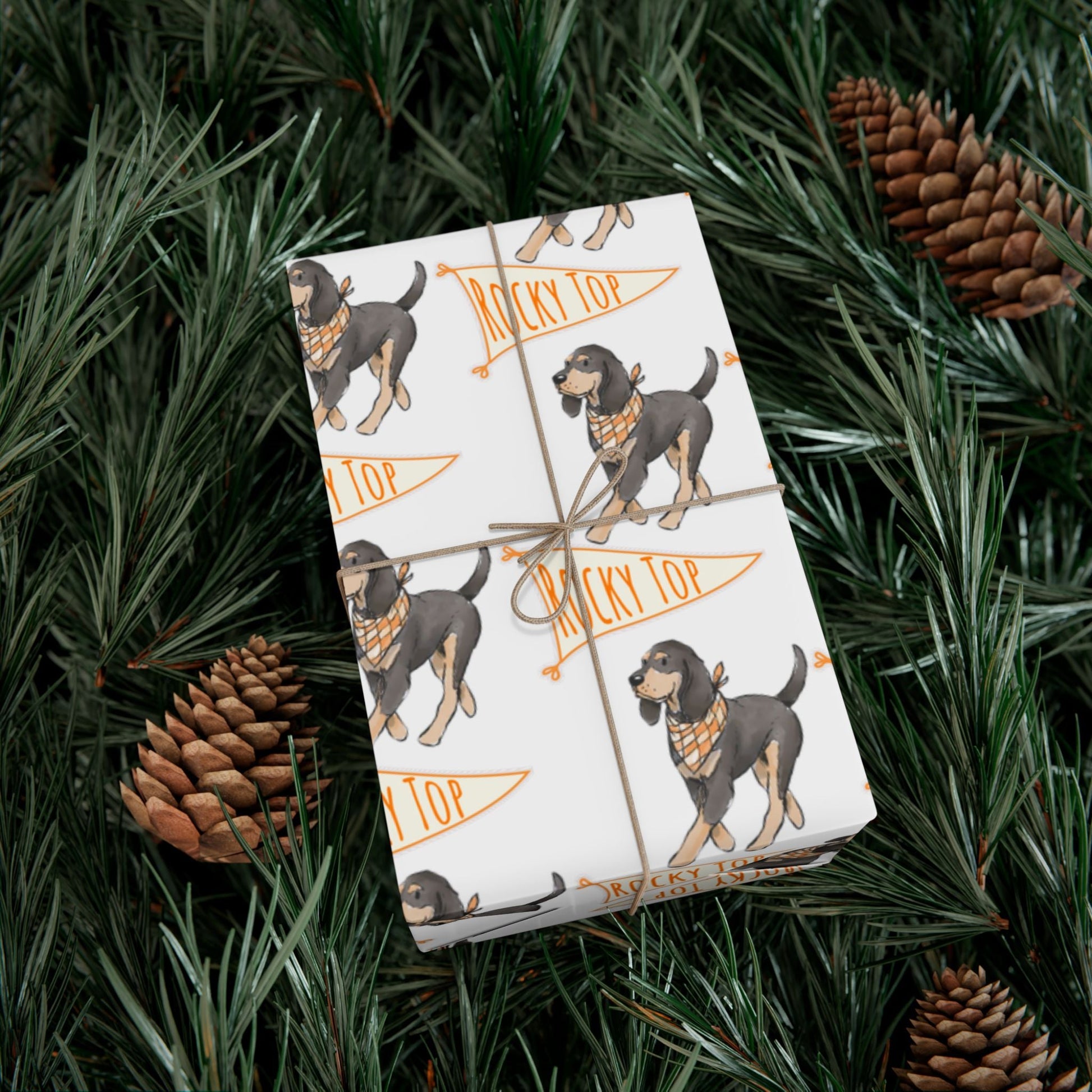 Smokey Tennessee VOLS Gift Wrap Paper Printify