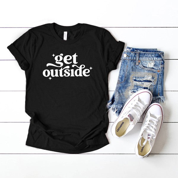 Get Outside Stars Short Sleeve Graphic Tee