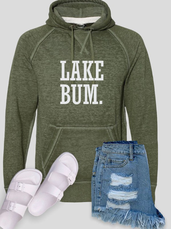 Lake Bum Vintage Hoodie