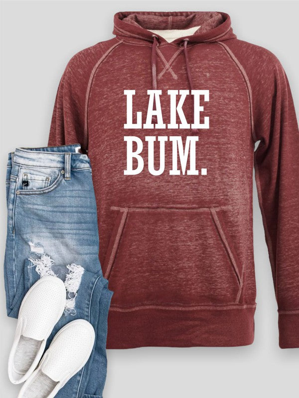 Lake Bum Vintage Hoodie