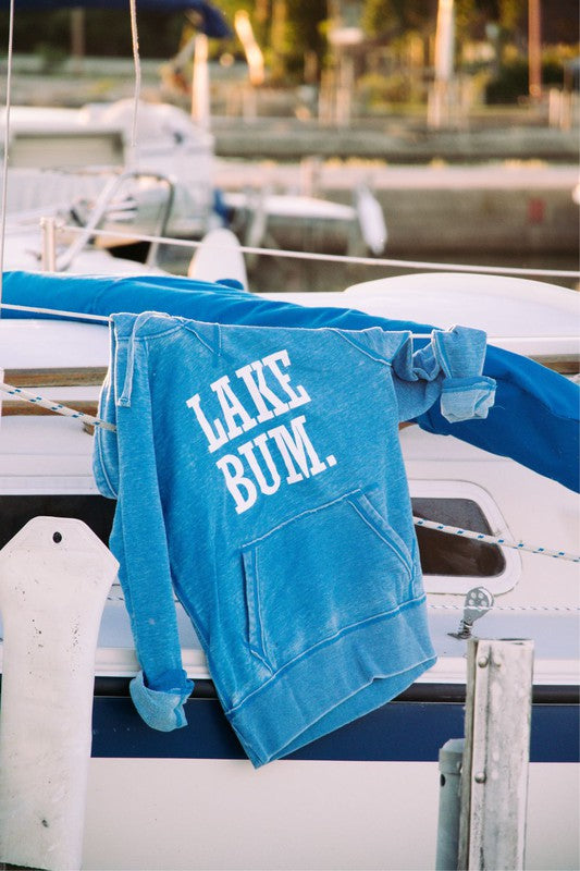 Lake Bum Vintage Hoodie