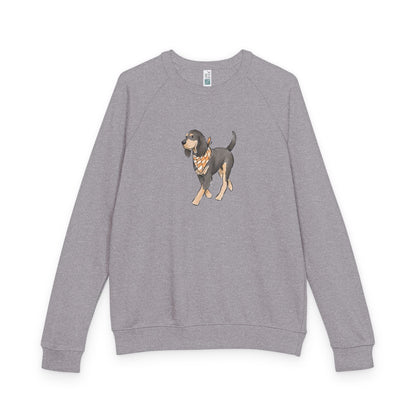 Tennessee Vols Smokey the Mascot Raglan Crewneck - Unisex Pullover Printify