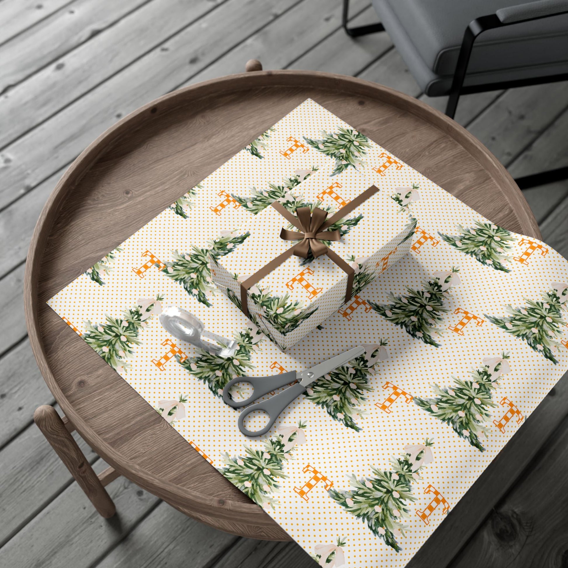 Whimsical Tennessee Volunteers Wrapping paper Printify