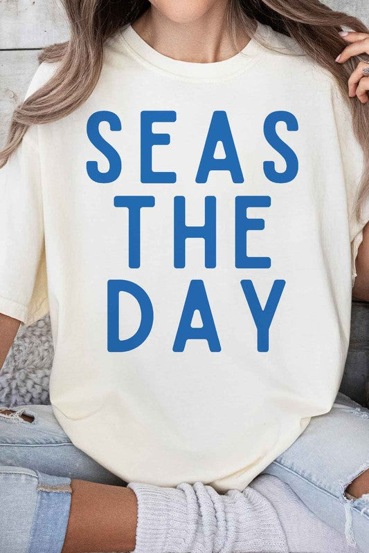 SEAS THE DAY GRAPHIC TEE