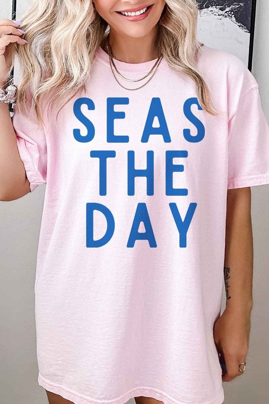 SEAS THE DAY GRAPHIC TEE