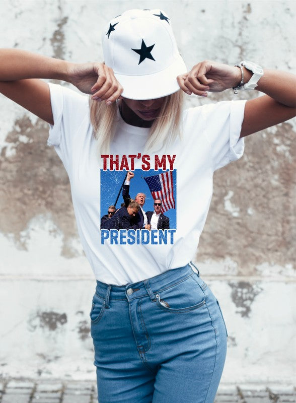 That's My President Trump Softstyle Graphic