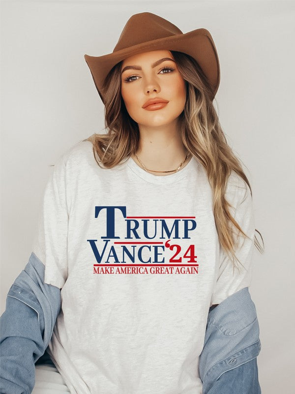 Trump Vance 2024 Softstyle Graphic Plus Sizes