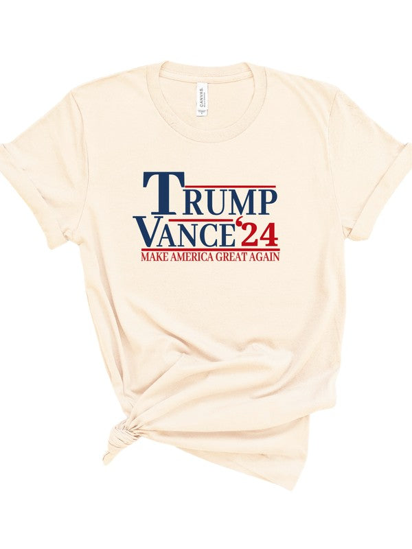 Trump Vance 2024 Softstyle Graphic Plus Sizes