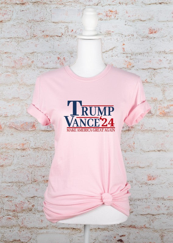 Trump Vance 2024 Softstyle Graphic Plus Sizes