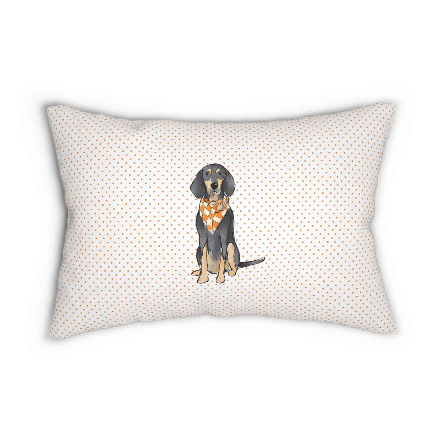 Whimsical Smokey Mascot Tennessee Vols Lumbar Pillow Printify