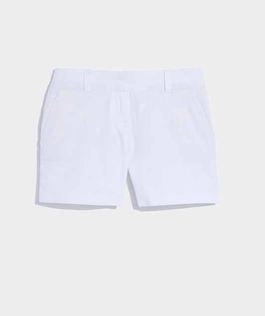 VINEYARD VINES Women's 5" Everyday Shorts- WHITE