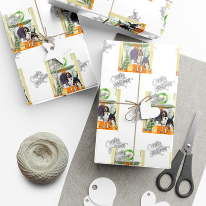 Holiday Tennessee VOLS Gift Wrap Paper Printify