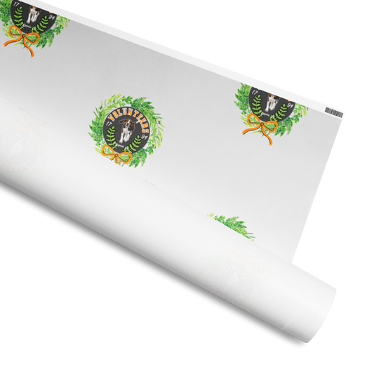 Tennessee Volunteers Christmas Wreath Wrapping Paper Roll Greta Bean & Co.