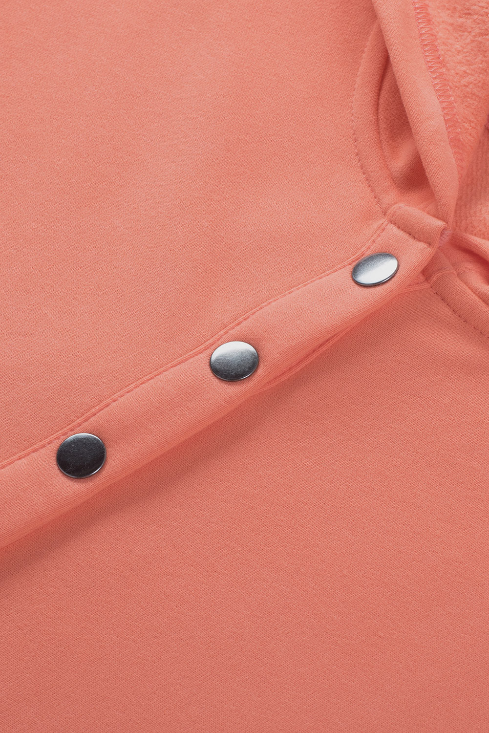 Orange Henley Hoodie