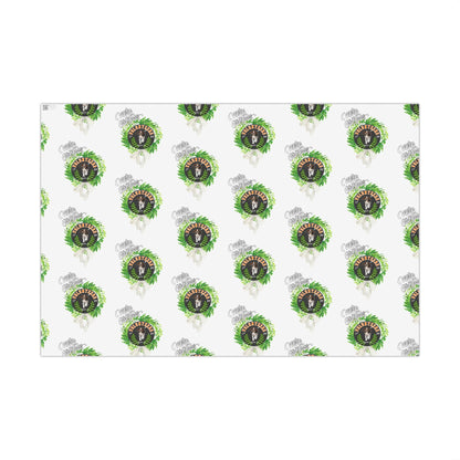 Christmas Wreath Tennessee VOLS Wrapping Paper Printify