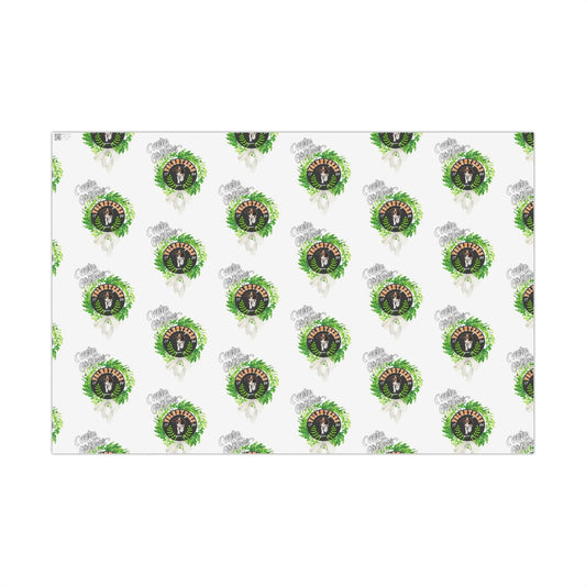 Christmas Wreath Tennessee VOLS Wrapping Paper Printify