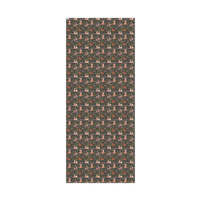 Holiday Woodland Animals Wrapping Paper Printify