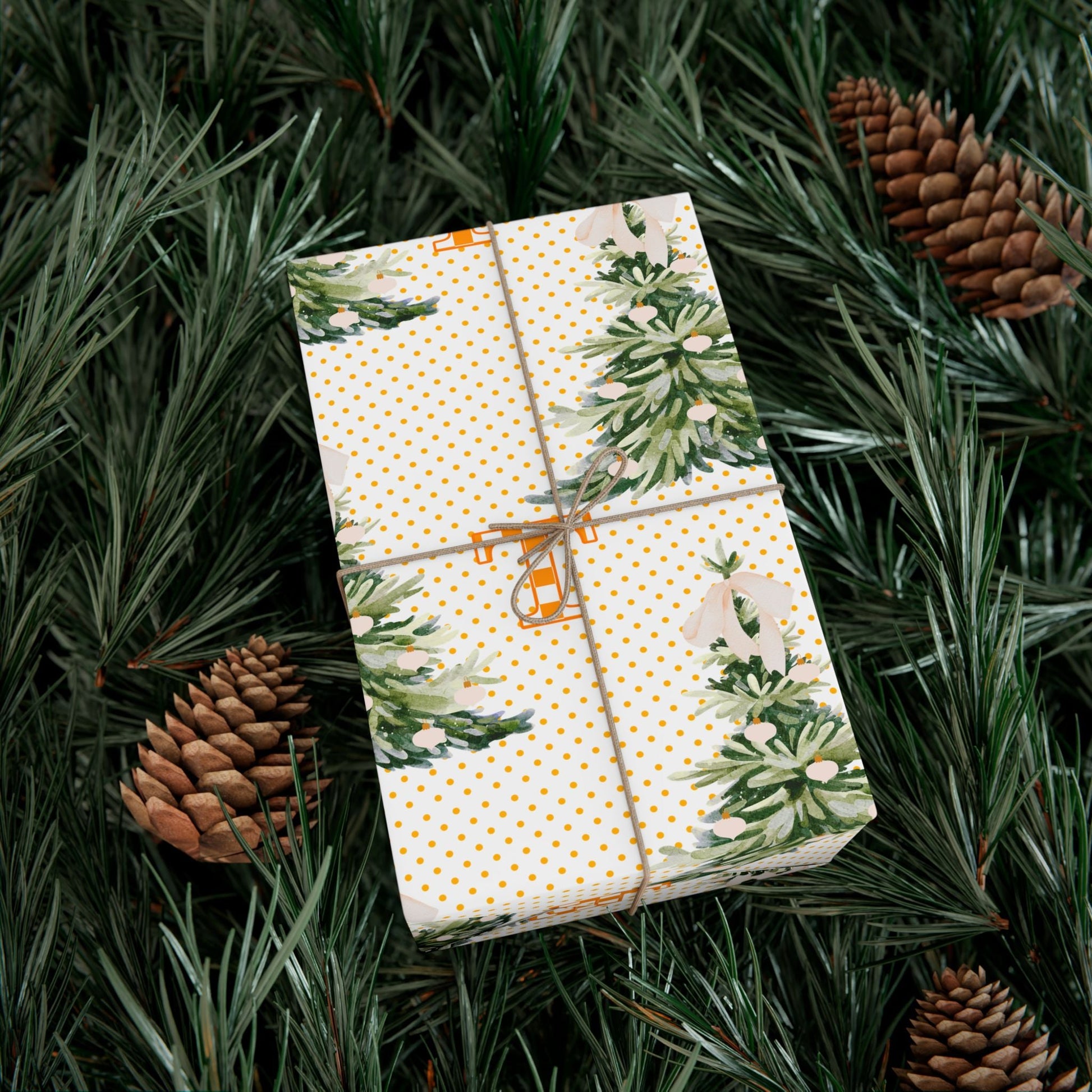 Whimsical Tennessee Volunteers Wrapping paper Printify