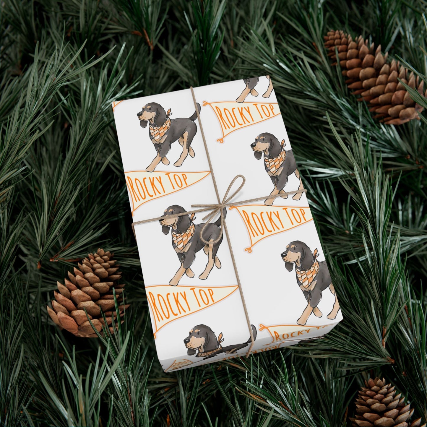 Smokey Tennessee VOLS Gift Wrap Paper Printify