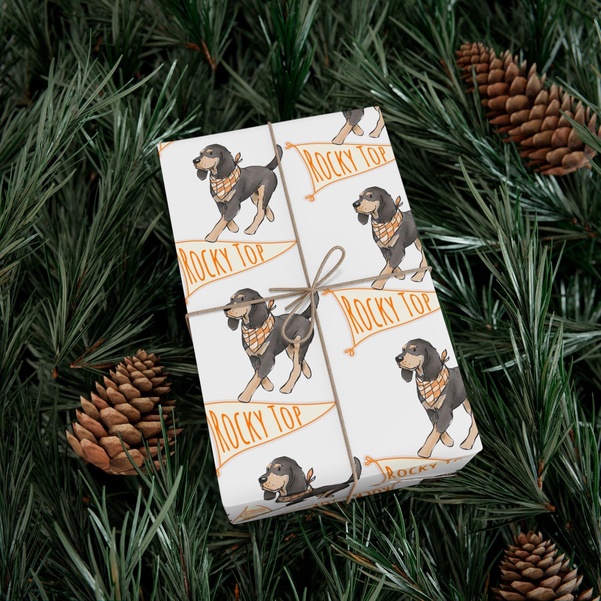 Smokey Tennessee VOLS Gift Wrap Paper Printify