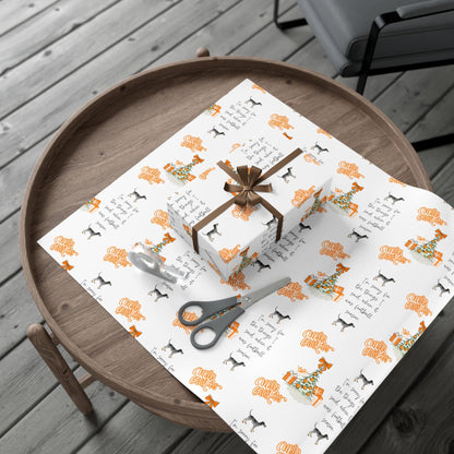 Tennessee VOLS I'm sorry Christmas Gift Wrap Paper Printify