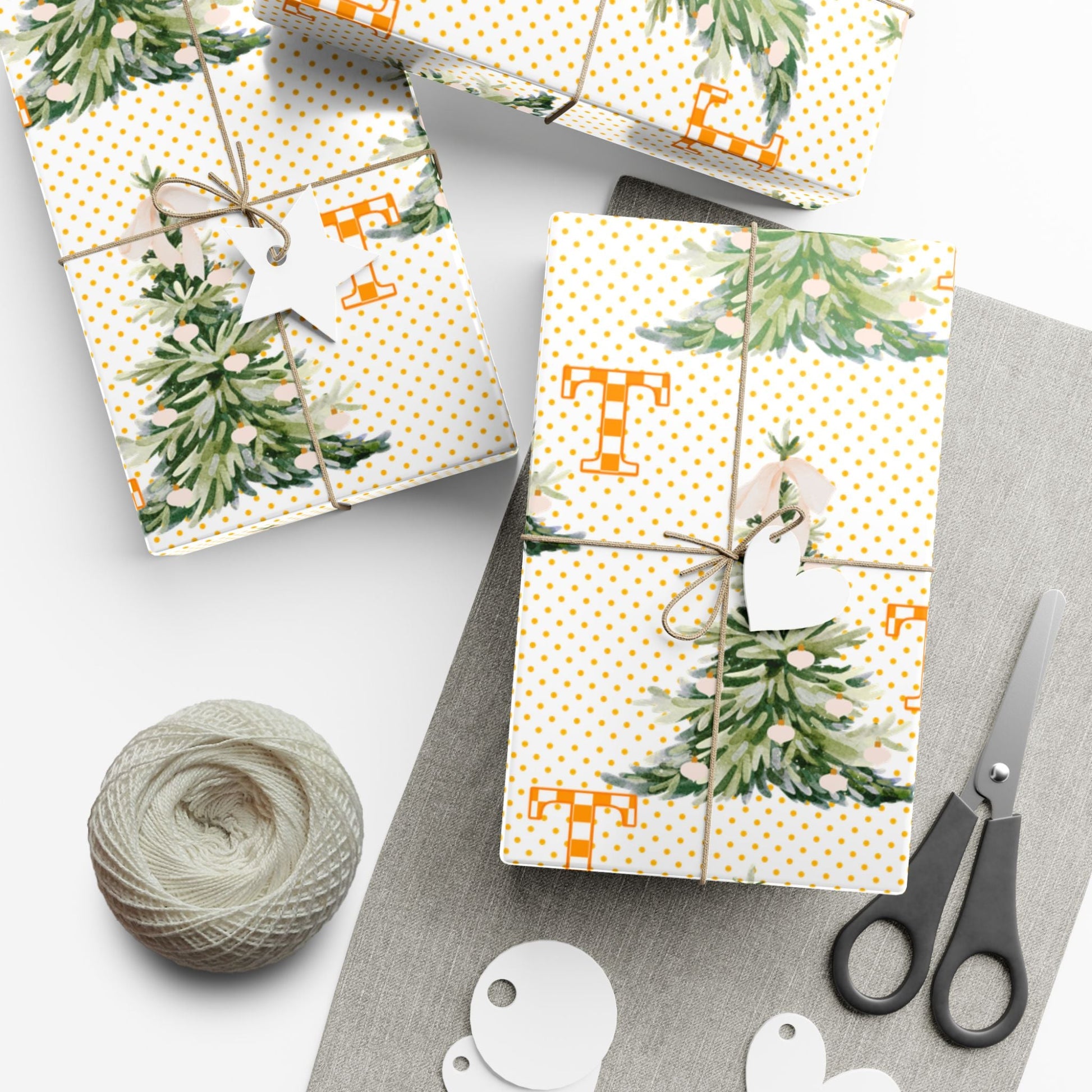 Whimsical Tennessee Volunteers Wrapping paper Printify