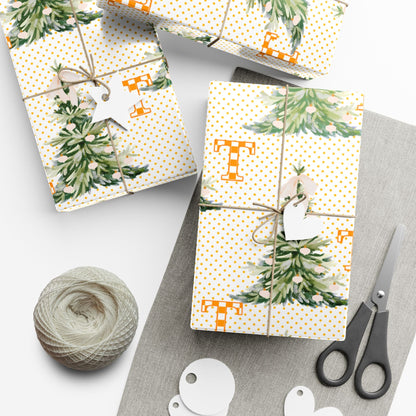 Whimsical Tennessee Volunteers Wrapping paper Printify