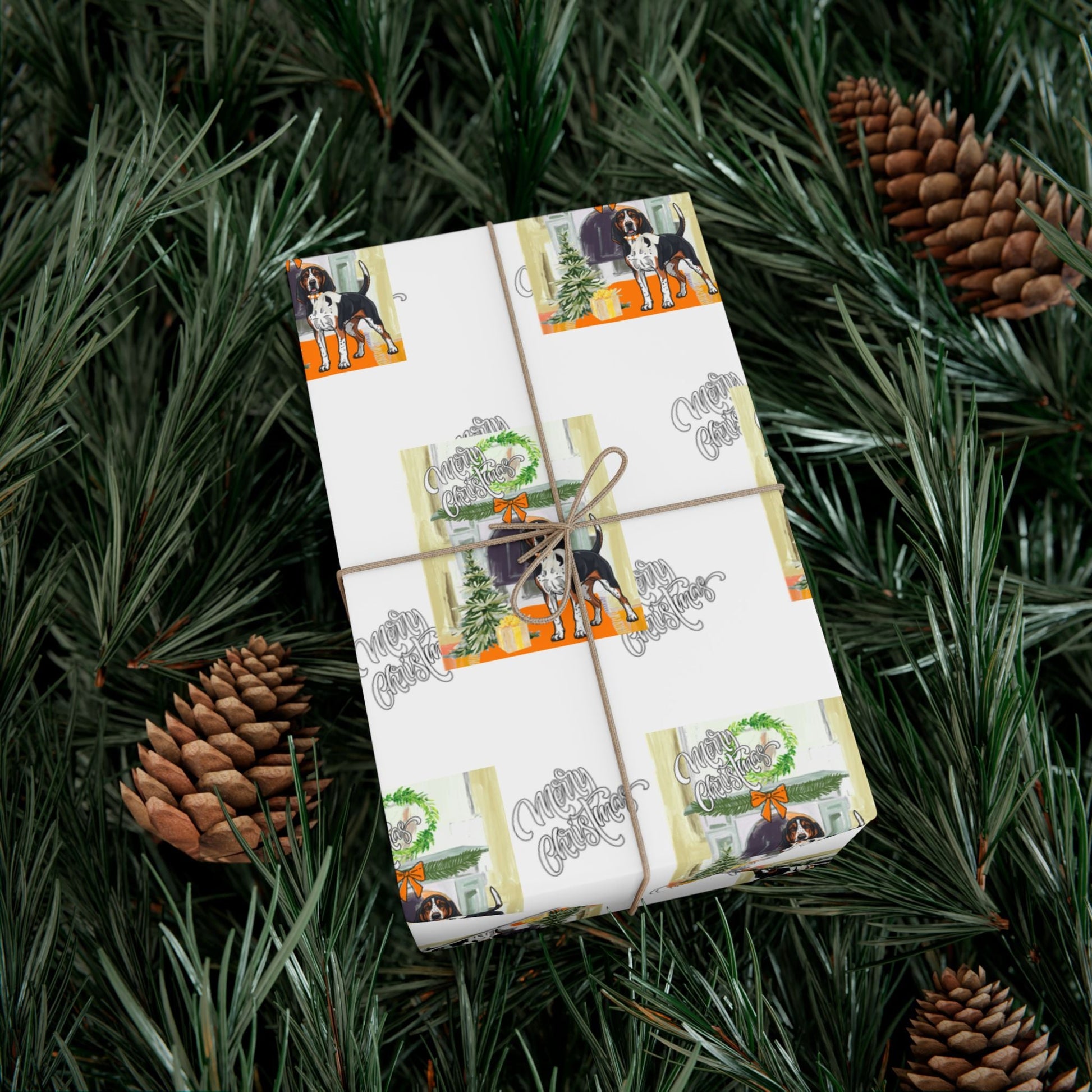 Holiday Tennessee VOLS Gift Wrap Paper Printify