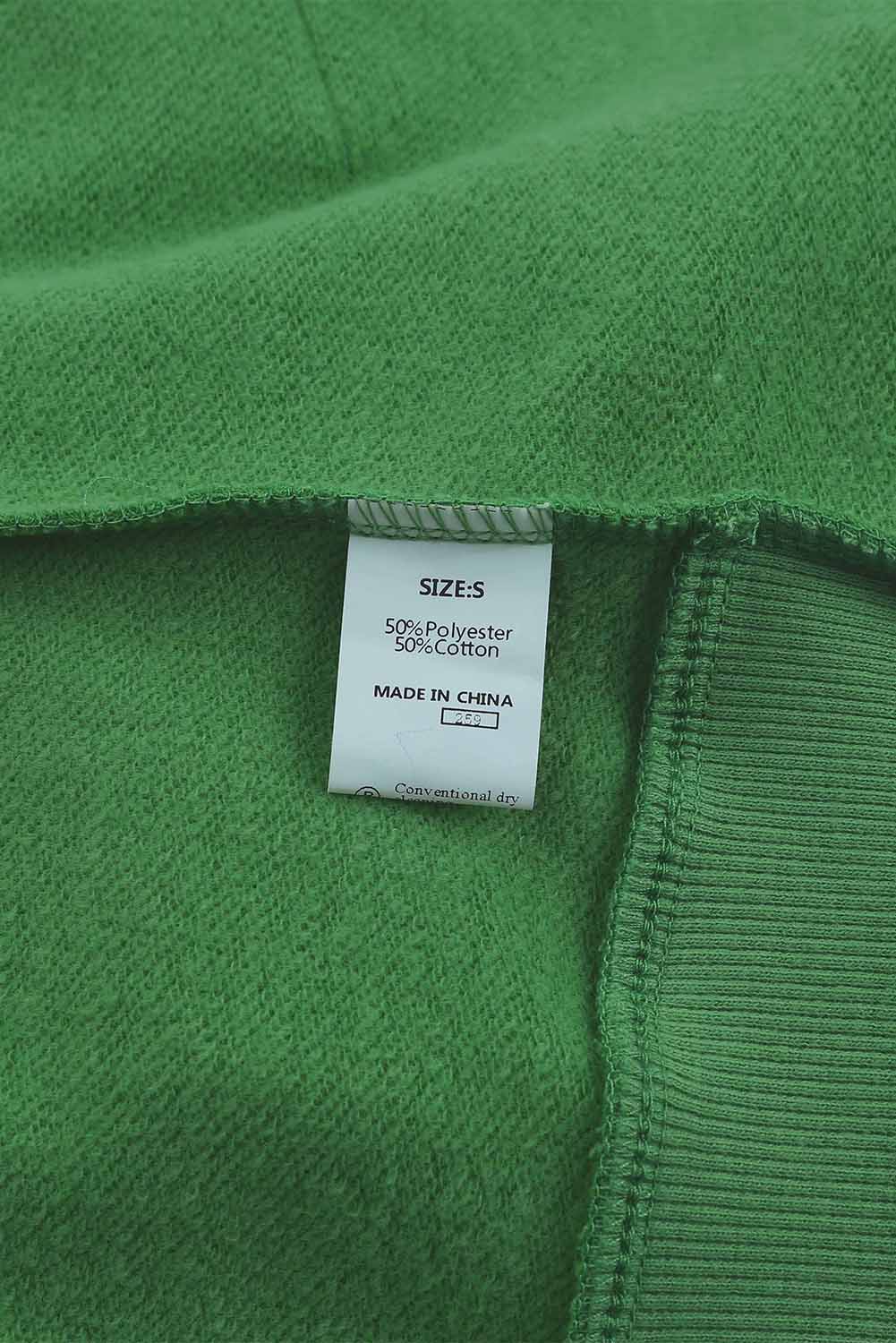 Kelly Green  Henley Hoodie