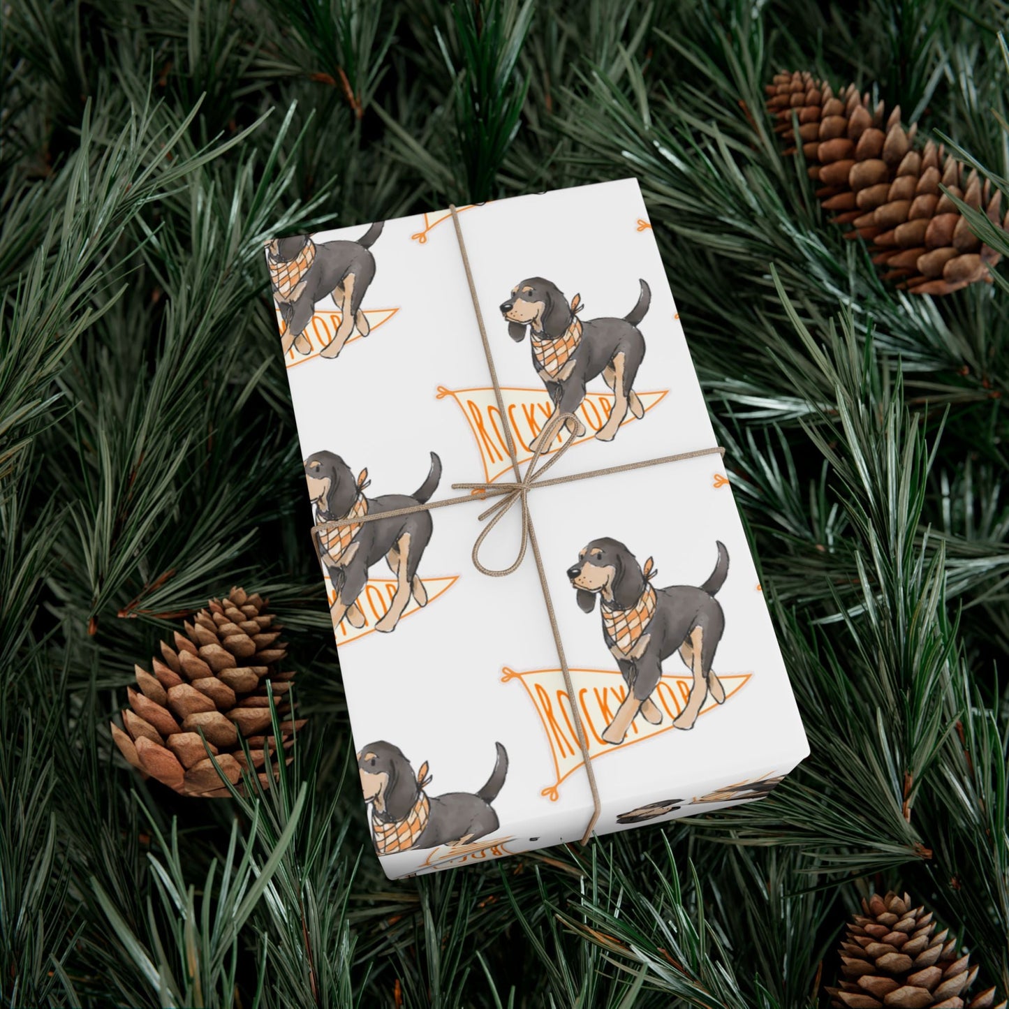 Smokey Tennessee VOLS Gift Wrap Paper Printify